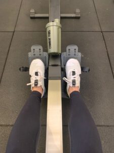 why you should row feet out